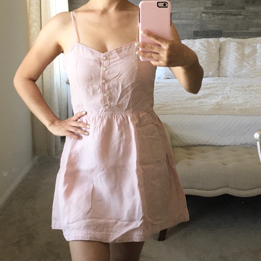 Light pink mini Dress.